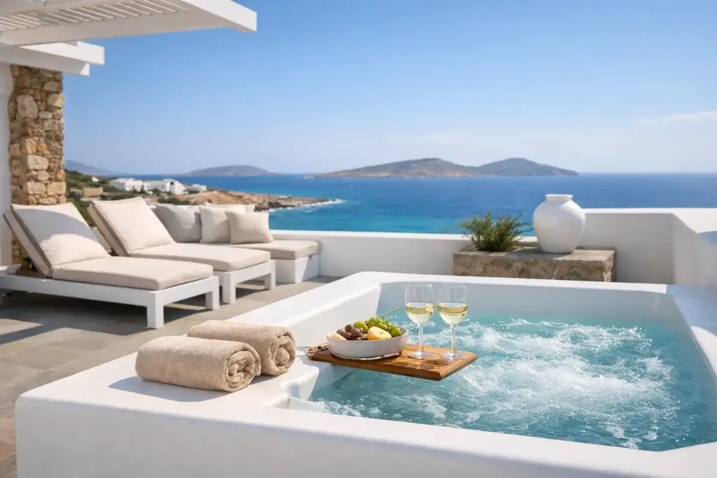 Best Koufonisia Accommodation With Jacuzzi