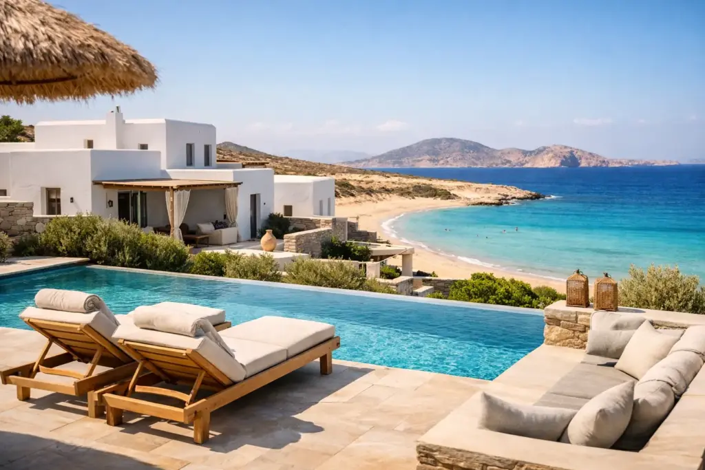 Best Villas Near Pori Beach Koufonisia
