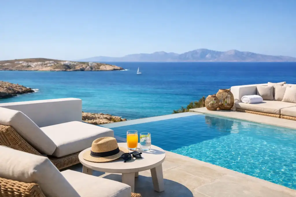 Koufonisia Accommodation With Sea View