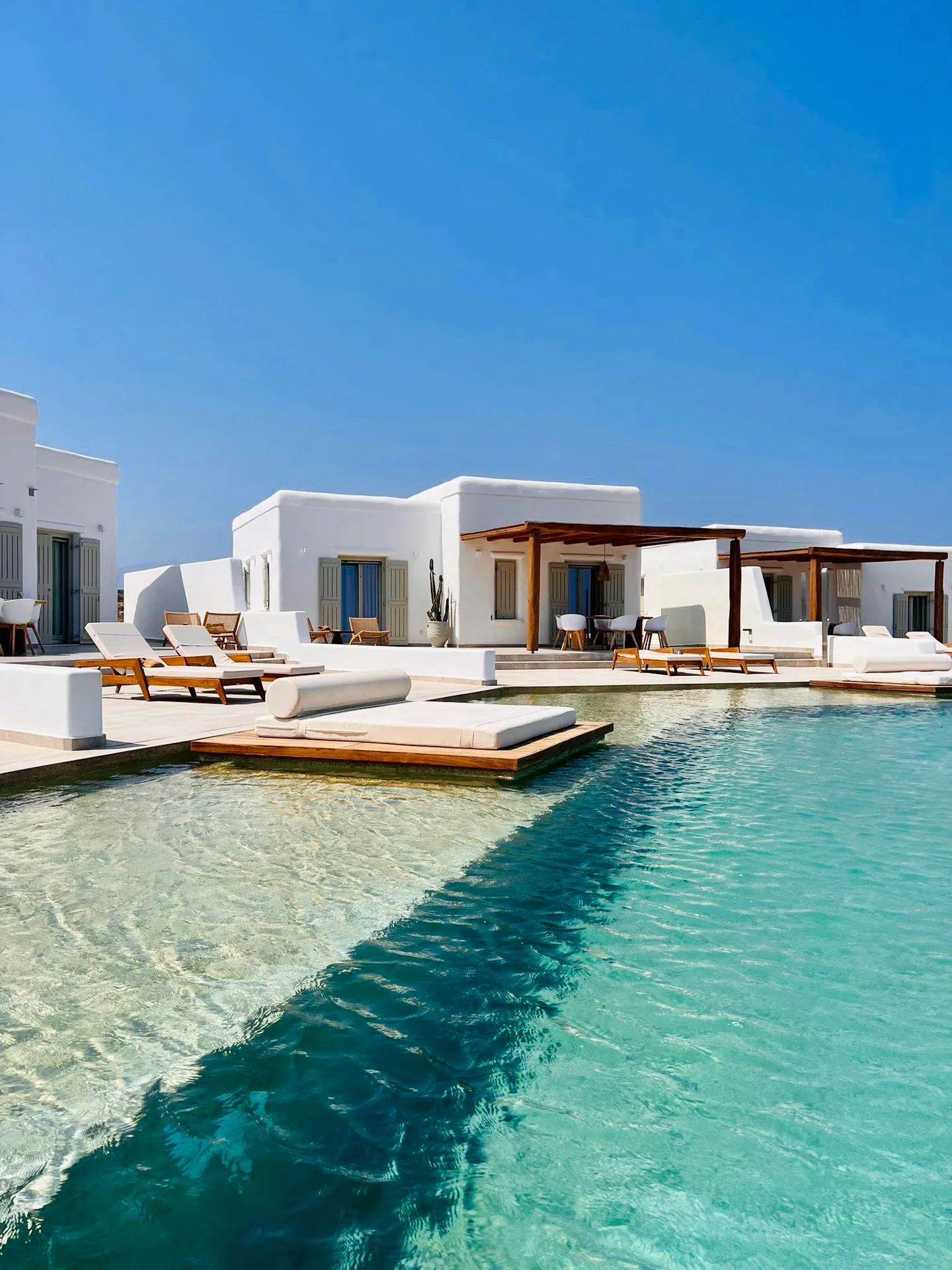Private pool at Aeris Suites Pori