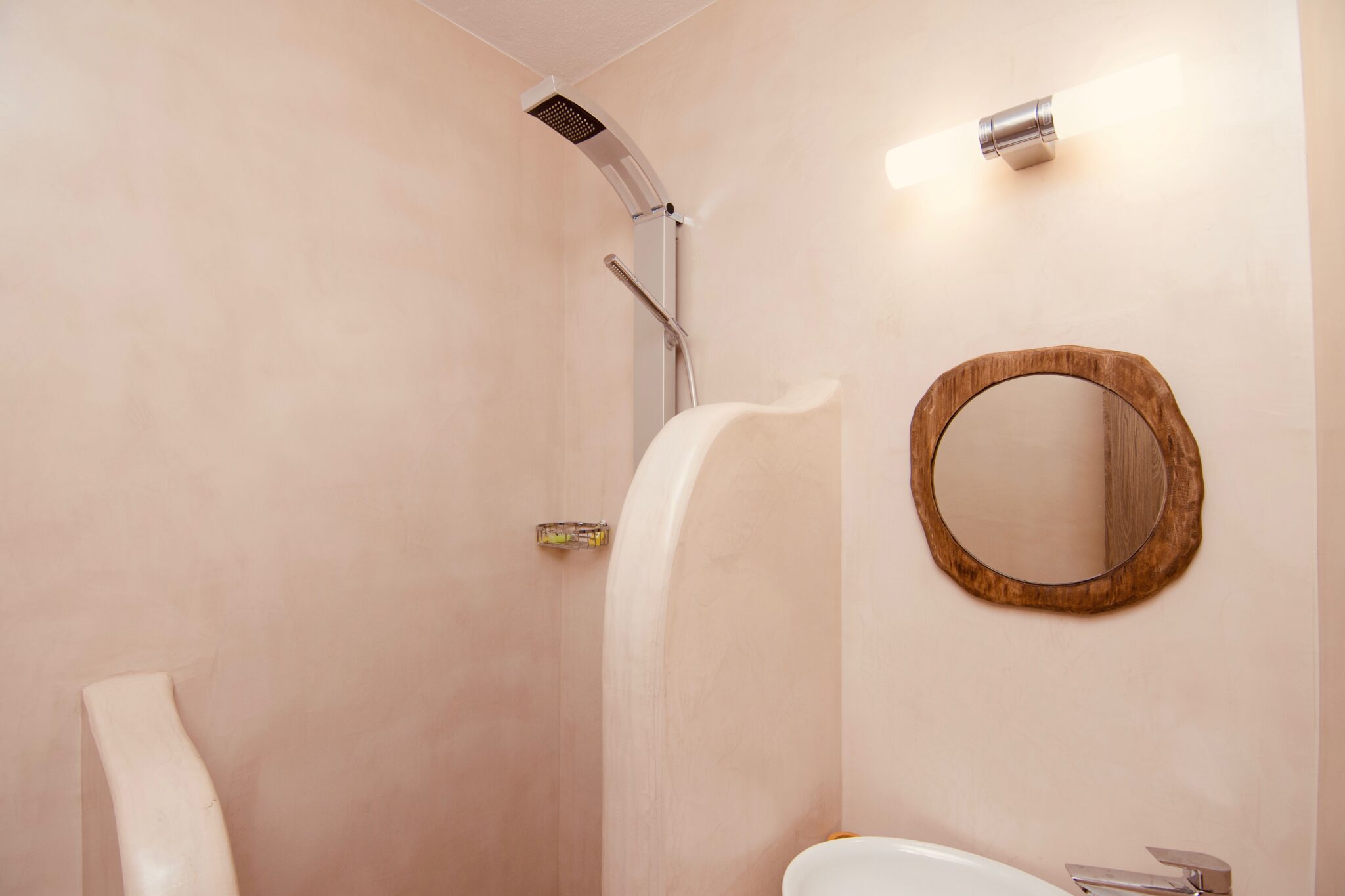 Bathroom with walk-in shower